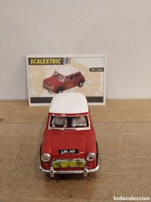 Scalextric: Mini Cooper rojo (SA300) Dorsal 177 Rallye Monte Carlo año 1967 de Scalextric TecniToys Altaya